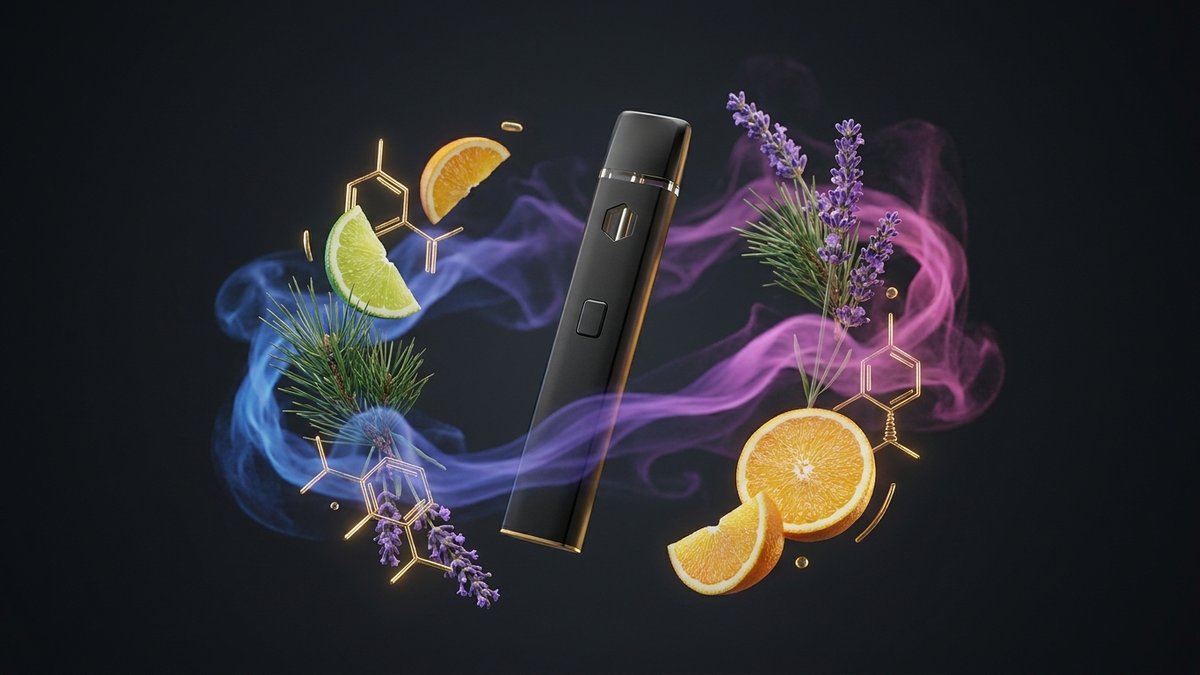 Terpener och deras användning i HCT- och HHC-vapes
