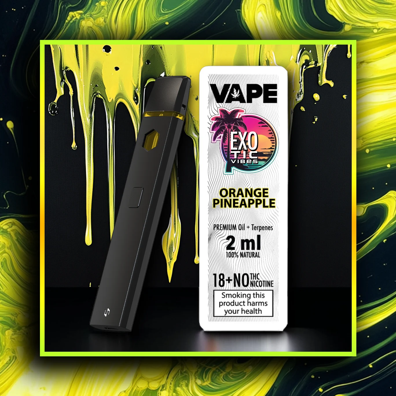 Orange Pineapple HHC Premium-Vape - 2.00 ml. HHC