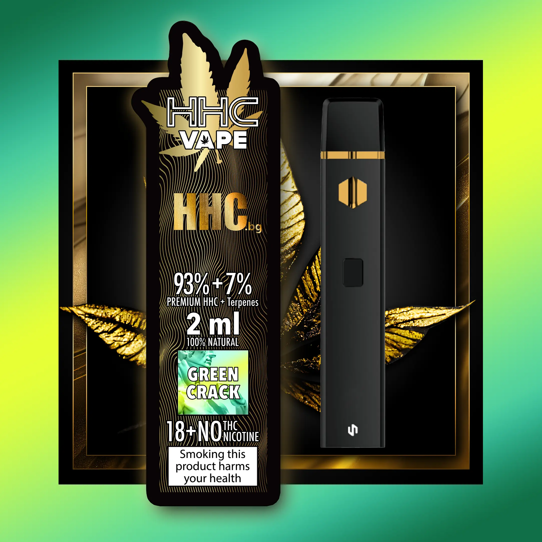 Blue Dream H4CBD Premium-Vape - 2.00 ml. H4CBD