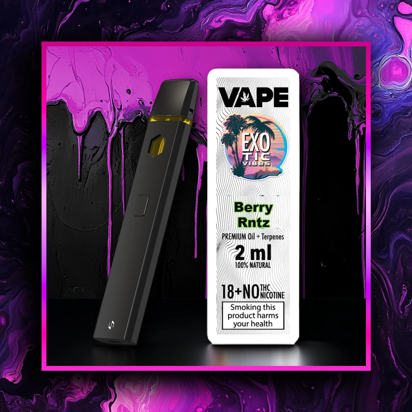 Berry Runtz HCT Premium-Vape - 2.00 ml. HCT